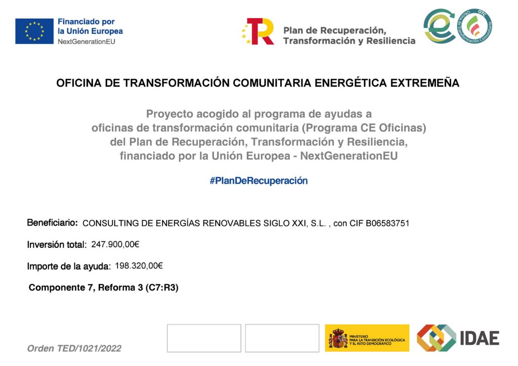Programa CE Oficinas de transformación comunitaria